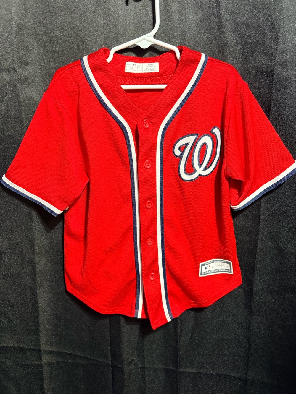 Washington Nationals Stephen Strasburg Kids Baseball Jersey